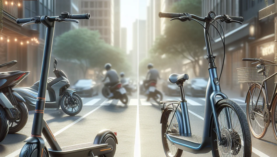 Are Electric Scooters a Better Choice Than Traditional Bicycles for Commuting?
